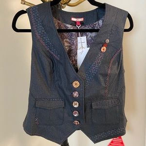 ModCloth Joe Browns Vest: NWT, 8